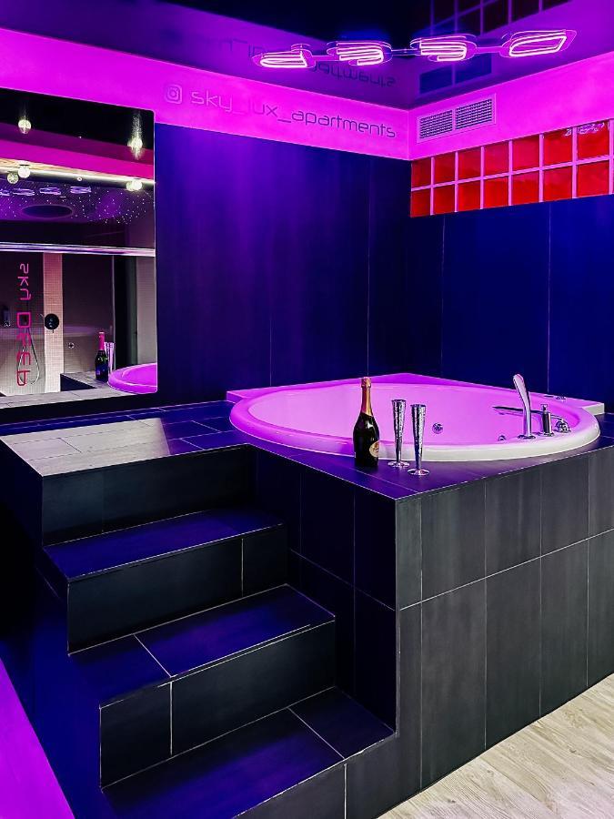 Sky Deep Jacuzzi 30 Floor Daire Klaipėda Dış mekan fotoğraf