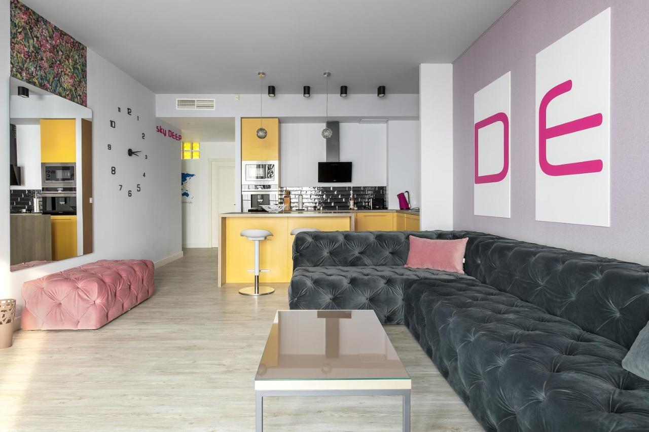 Sky Deep Jacuzzi 30 Floor Daire Klaipėda Dış mekan fotoğraf