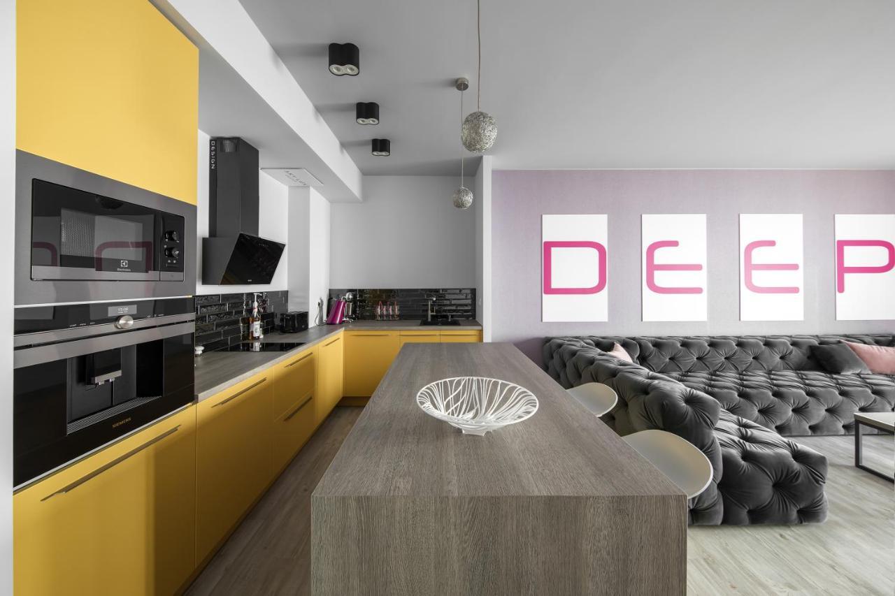 Sky Deep Jacuzzi 30 Floor Daire Klaipėda Dış mekan fotoğraf